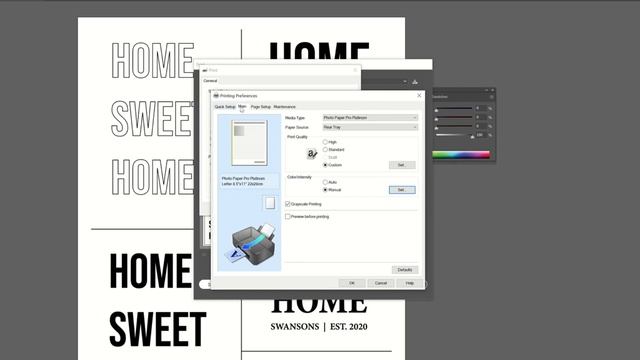 Print Settings for High Density Printing | Canon Pixma iX6820 | Ikonart смотреть онлайн