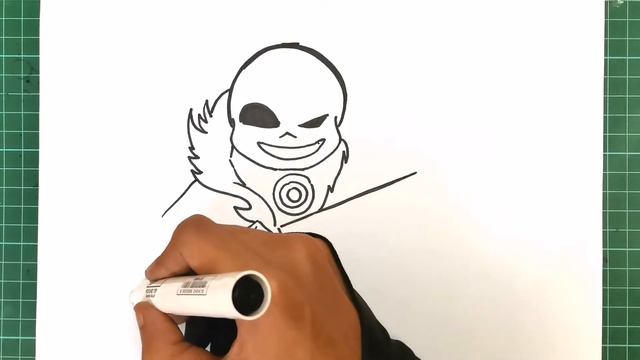 How To Draw Killer Sans From Undertale