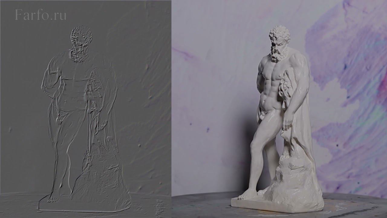 Статуэтка Геркулес Фарнезский смотреть онлайн