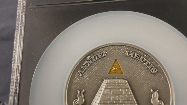 All Seeing Eye of Providence ⭐️ Secret Societies ⭐️ 5 oz 999 Legal Tender Coin смотреть онлайн