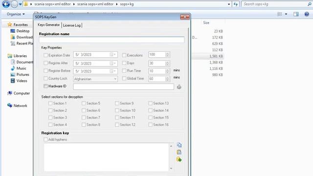 Load SOPS/SCANIA XmlEditor/SCANIA XmlEditormgr/SOPS keygen смотреть онлайн