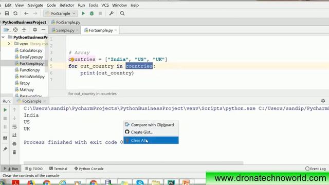 17. Python Tutorial - For Loop in Python смотреть онлайн