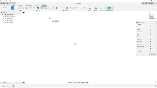 Sketching Separate Lines vs Chaining (Quick Tip) Fusion 360 смотреть онлайн