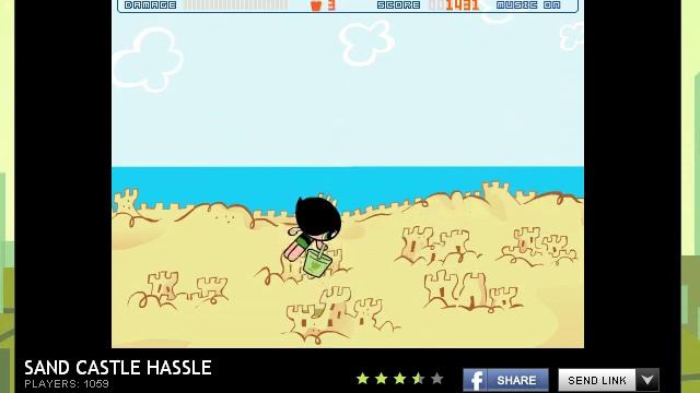 TK's Lets Play: Powerpuff Girls Sand Castle Hassle (Flash) [HQ] смотреть онлайн