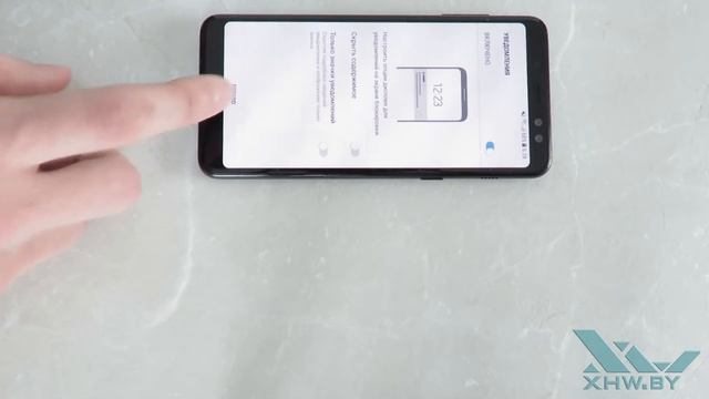 Распознание лица на Samsung Galaxy A8+ (2018) (XHW.BY) смотреть онлайн
