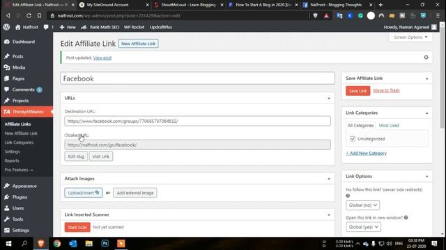 How to Manage Affiliate Links Be a Pro? | Technical Hub| Naman Agarwal смотреть онлайн