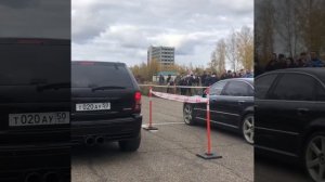 ???СРТ 8 wk1 540 лс vs Ауди s8 w12 500 лс