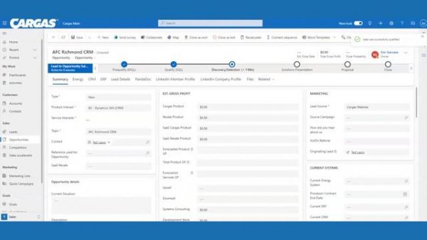 Microsoft Dynamics 365 CRM Overview Demo