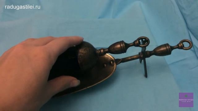 Аксессуар для камина (совок,метелка) смотреть онлайн