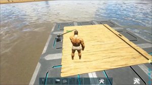 ARK:Survival evolved Как правильно застроить плот в ARK!