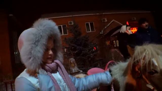 Открытие катка и Новогодней ёлки поселок Весенний смотреть онлайн