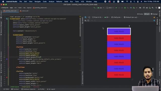 Topic 2.5:- Margin & Padding | Android Development Course (Beginners to Advanced) | RSTech Software смотреть онлайн