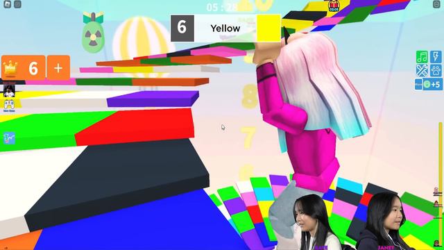 We climbed a Tower of Color Block! | Roblox смотреть онлайн