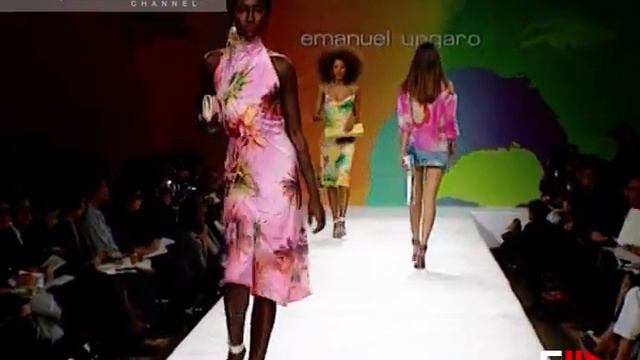 EMANUEL UNGARO Spring Summer 2000 Paris - Fashion Channel