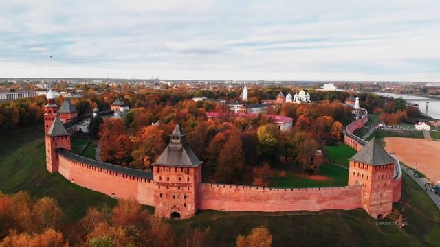 Древние города и крепости Новгород, Псков, Изборск, Печоры смотреть онлайн