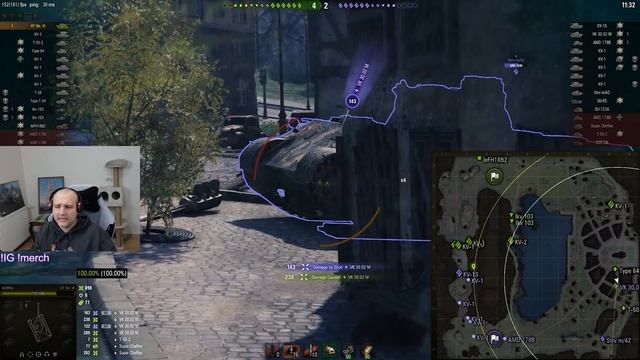 HT No VI - Tier X Damage In This Little Tiger! | World Of Tanks