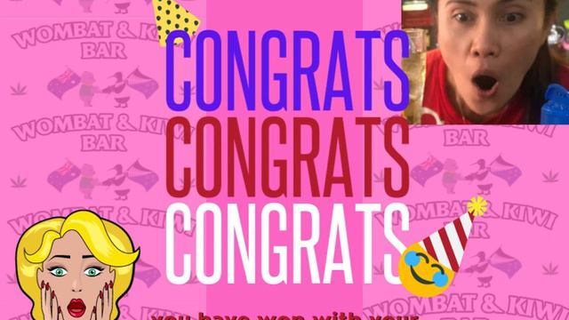 Congratulations Daniel You Win this Weeks Lucky Sticker Draw смотреть онлайн