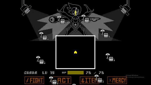 Undertale Mettaton Neo Fight! (unitale fangame) смотреть онлайн