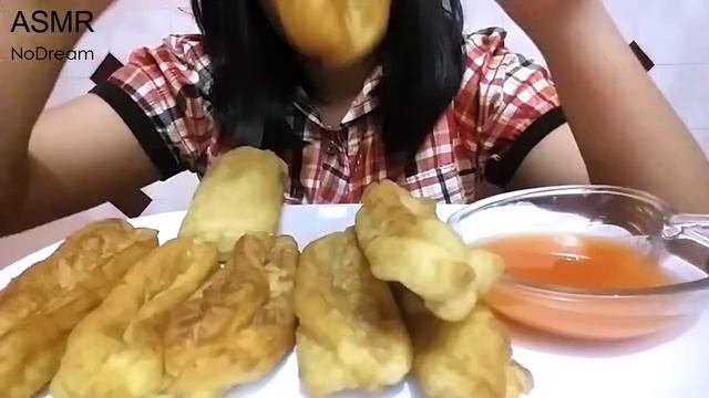 ASMR CHINESE DOUGHNUT (YOUTIAO) MUKBANG *CHEWY & SOFT EATING SOUNDS* + NO TALKING | Phlox ASMR смотреть онлайн