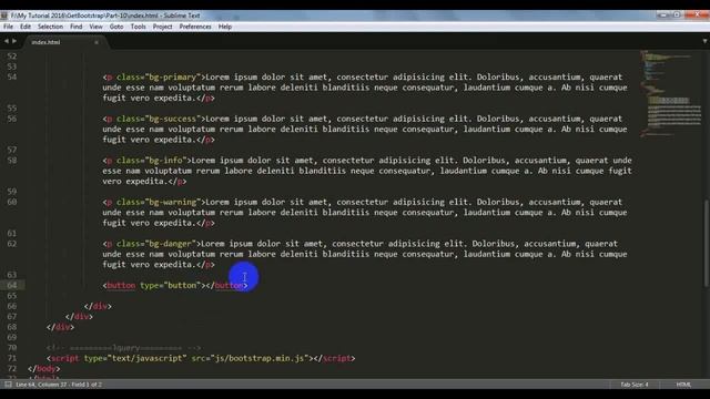 Bootstrap part 10 Helper classes смотреть онлайн