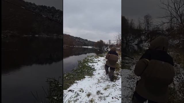 Ловля на Москве реке.Осень!!!Щука!!! смотреть онлайн