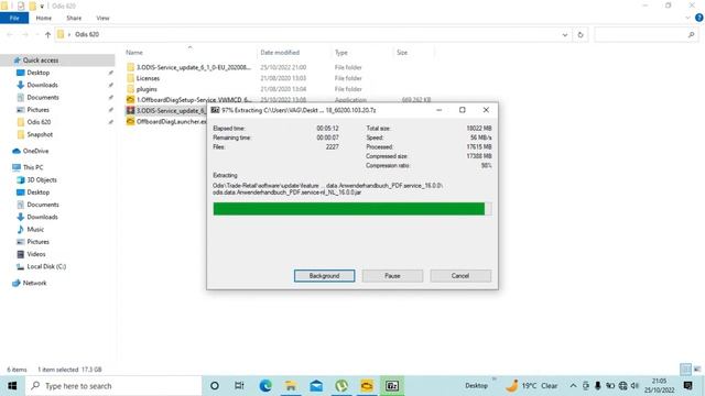 ODIS 6.2.0 SOFTWARE INSTALLATION #VAS5054A WITH OKI CHIP #VXDIAG #PASSTHRU ON WINDOWS 10 смотреть онлайн