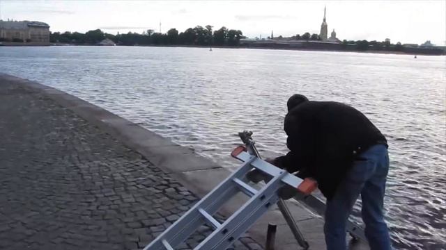 Последний кадр Нева time lapse бэкстейдж. Слайдер для экшн камеры. Купаем sj4000 смотреть онлайн