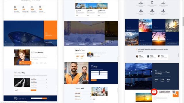 Trendustry - Industrial amp Manufacturing WordPress Theme смотреть онлайн