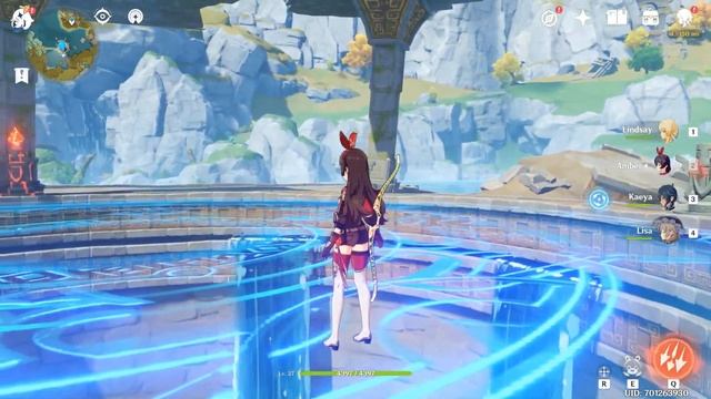 How To Solve Luhua Pool Puzzle | Hidden Palace of Guizang Formula | Genshin Impact Walkthrough смотреть онлайн
