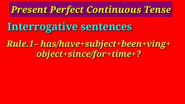 Present Perfect Continuous Tense। Learn English Grammar Online in Hindi смотреть онлайн