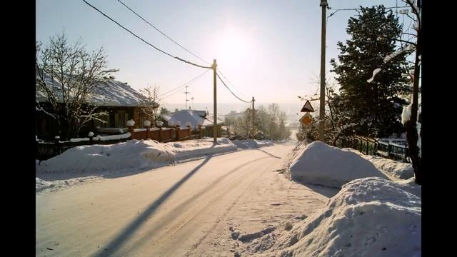 Зима. Зеленогорск (Красноярский край) смотреть онлайн