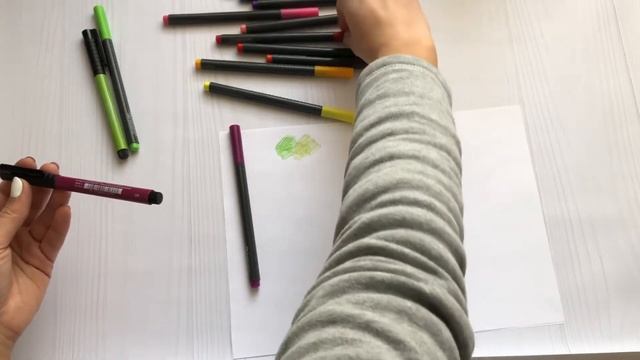 Обзор Faber Castell: Pitt Artist Pen Vs Grip Finepen