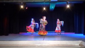 Цыганский танец с бубном (стилизация)