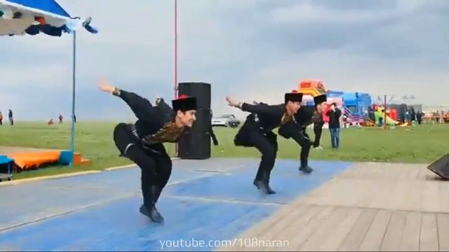 Калмыцкие танцы в СУАР КНР | Kalmyk Dance In Xinjiang Uygur Autonomous Region, China