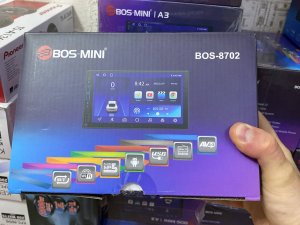 Отличная Андроид магнитола за 5 тысяч с навигатором и Carplay Bos mini 8701 2/32