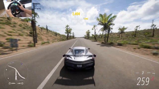 Rimac COncept Two - Forza Horizon 5 |Logitech G29 gameplay - 4K 60FPS - RTX 3090 смотреть онлайн