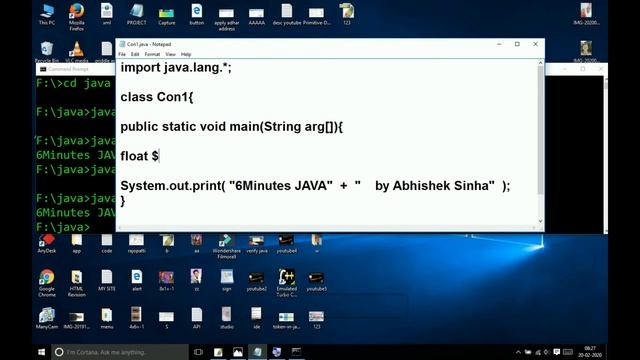 #6. Assigning of Values & How to Concatenate In JAVA (Practical) смотреть онлайн