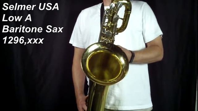 Selmer USA Baritone Sax 1296xxx смотреть онлайн