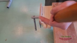 Изготовление углового концевого соединения на шип открытый сквозной двойной