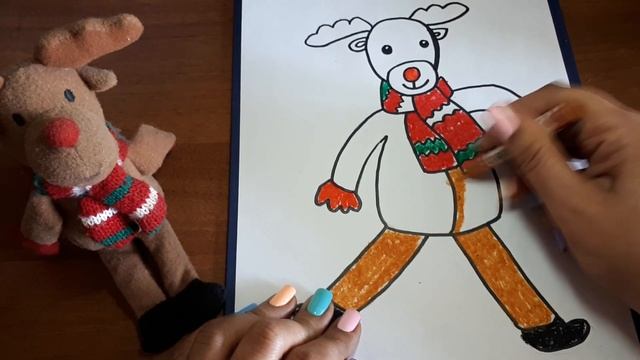 КАК нарисовать мягкую ИГРУШКУ. Видео-урок для начинающих художников. Рисуем пастелью ЛОСЯ. смотреть онлайн