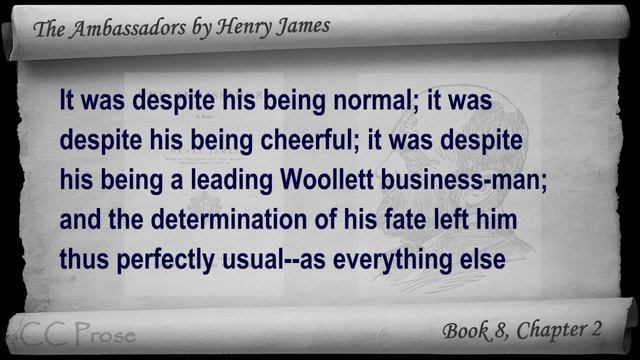 Book 08 - The Ambassadors Audiobook By Henry James (Chs 01-03)