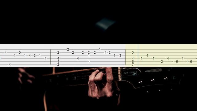 Knockin' On Heaven's Door - Guns N' Roses Guitar Tabs, Guitar Tutorial смотреть онлайн