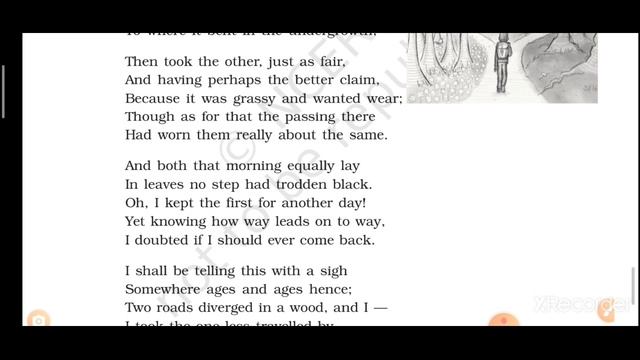 The Road Not Taken poem| Explanation|| class 9| CBSE| NCERT| Beehive смотреть онлайн