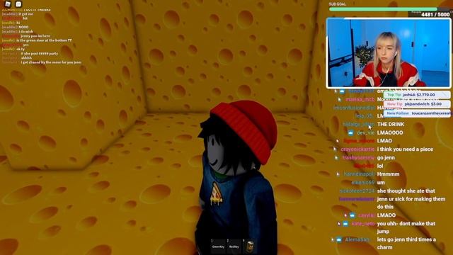 playing CHEESE ESCAPE (roblox) смотреть онлайн
