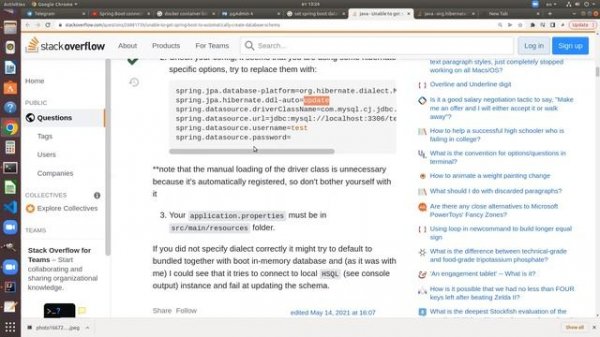 How to connect to PostgreSQL in external Docker container. Web PGAdmin. Containers list Part 3