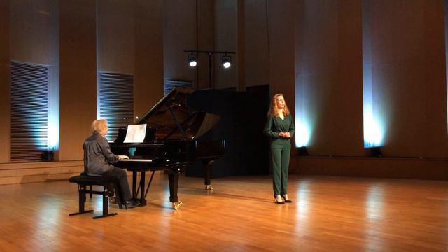 Conservatoire de Vincennes - Marianne Rouxel - Der Abschied - Ture Rangström смотреть онлайн