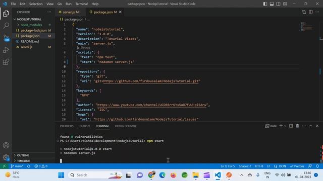Node.js Tutorial Part 2 | Node.js Tutorial for Beginners | Nodejs Express Http Method Like Get Pos смотреть онлайн