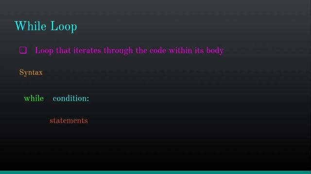 Loops #python3 #loops #forloop #whileloop смотреть онлайн