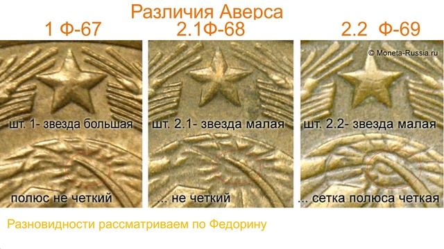 Как отличить редкие разновидности 5 копеек 1957 года от простых монет регулярного чекана смотреть онлайн