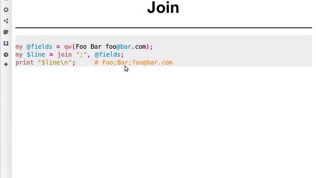 Beginner Perl Maven tutorial: 4.19 - join смотреть онлайн